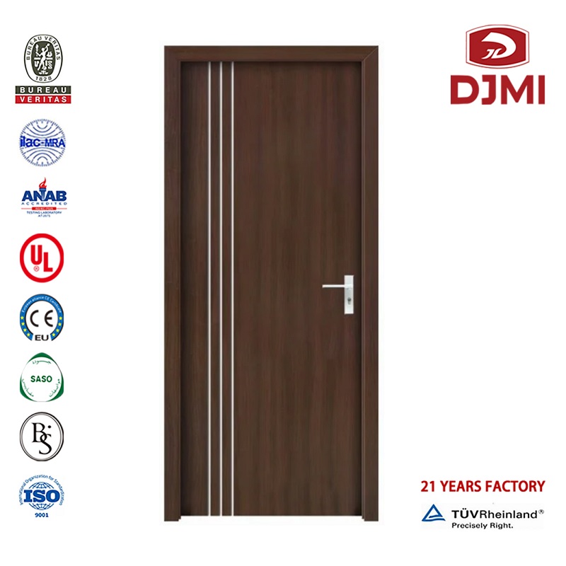 Bảo vệ Wood Door ở Nigeria Direct Provar cheap panel Wood Gate sắt căn hộ hộ Thép Khách sạn Melamine Skin Skin Doors thép Bảo vệ nước bảo vệ nền chất lượng cao